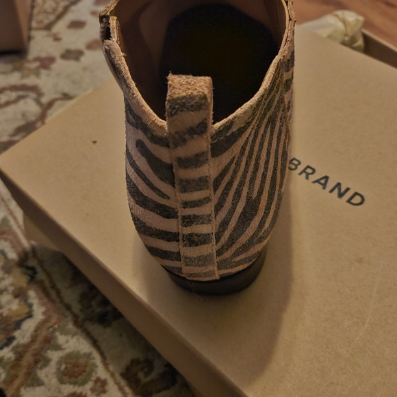 LUCKY BRAND Women's Bimare Ankle Booties Tiger Stripe, women's 14 Wide - Picture 6 of 9